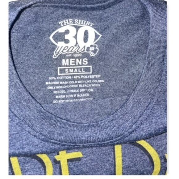 Notre Dame 30 Years Mens Small - Picture 3 of 3